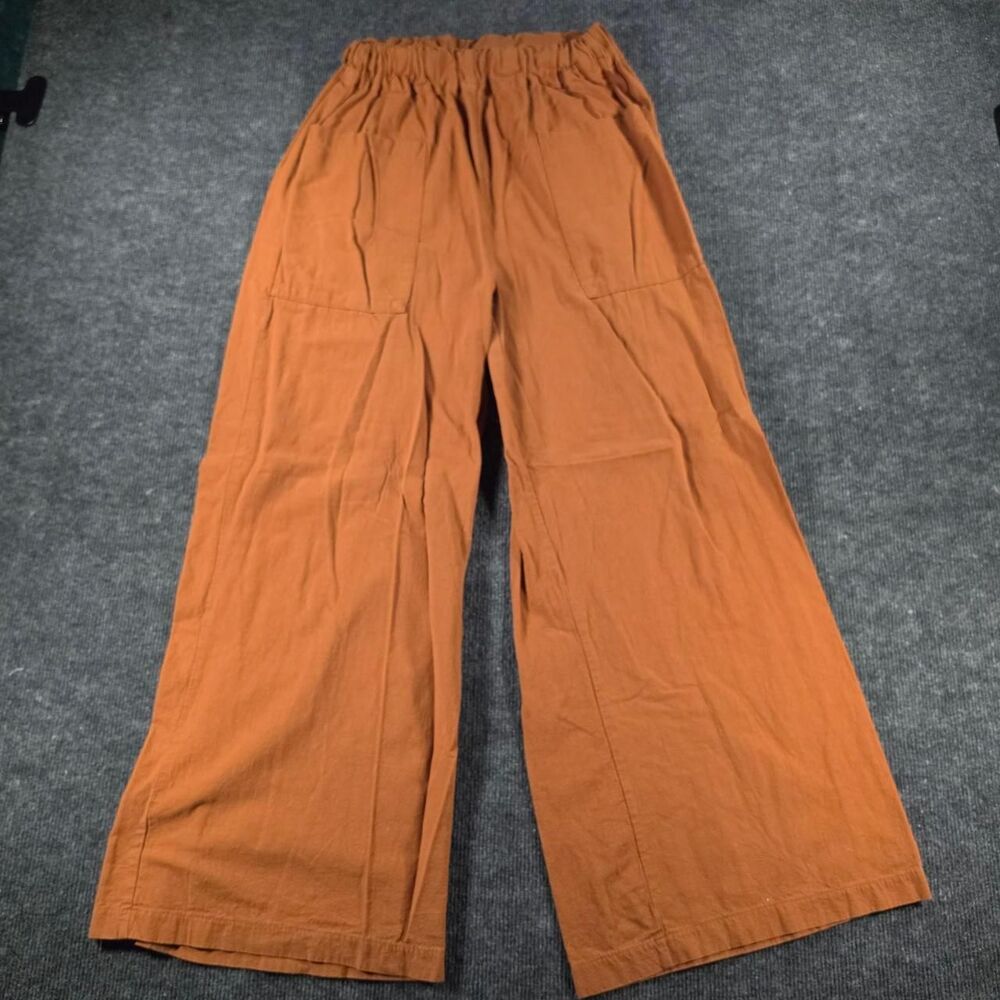 Zenana Women's Orange and Brown Trousers